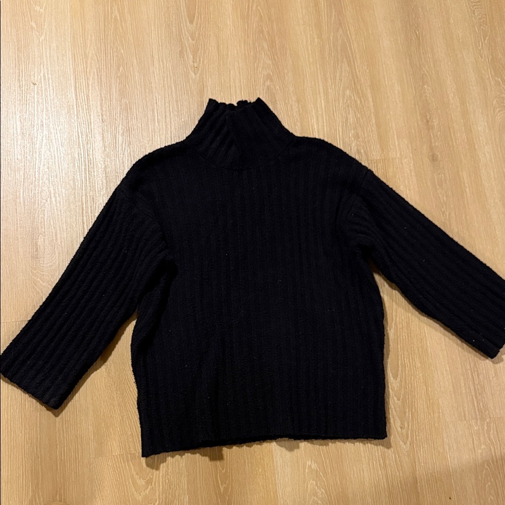 Universal Thread Black Cowl Neck Sweater
